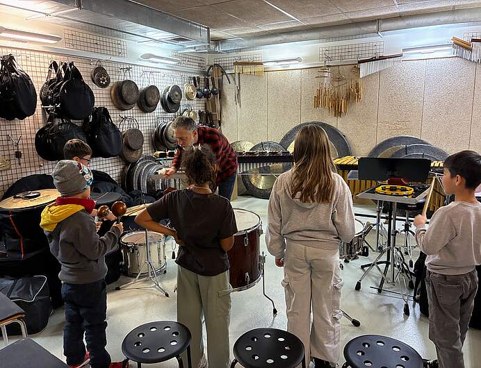 Atelier découverte des instruments
