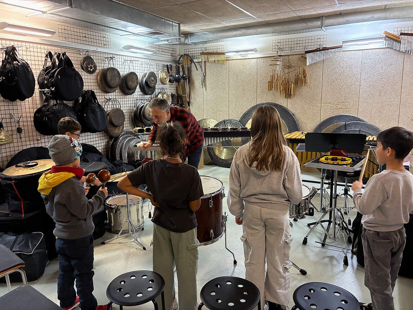Atelier découverte des instruments