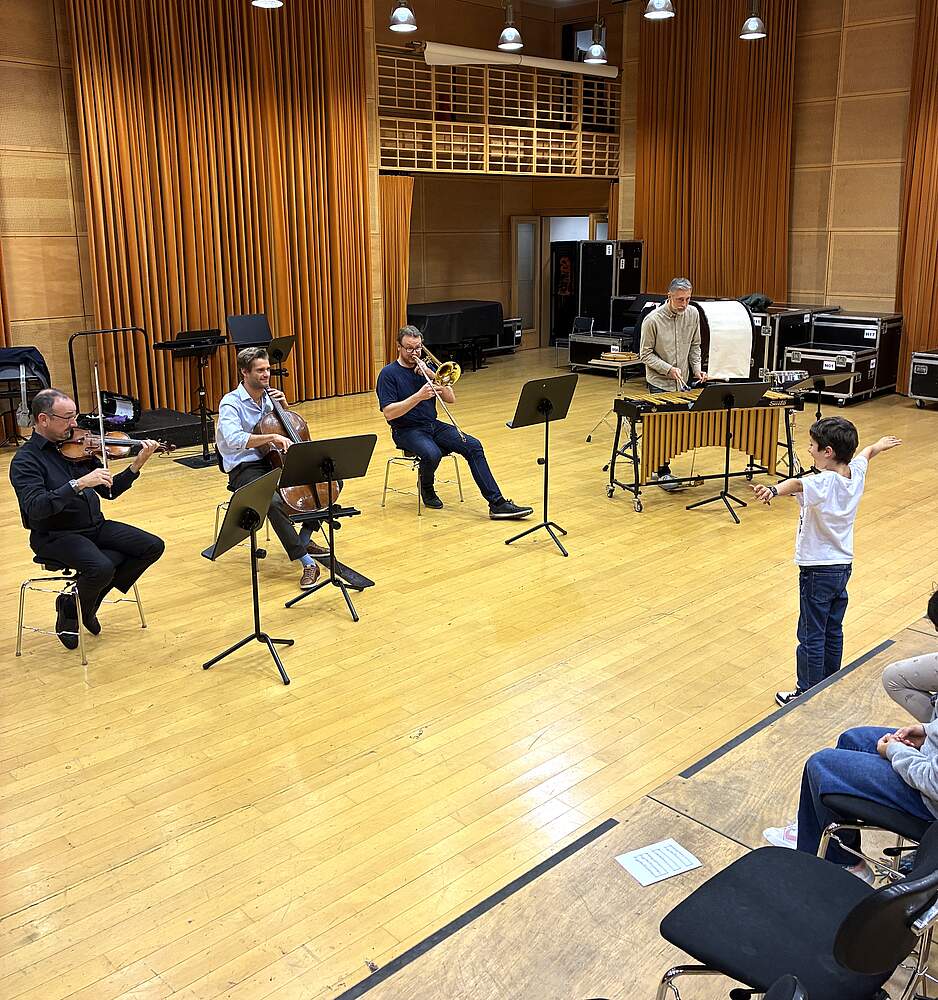 Atelier découverte des instruments et de la direction d'orchestre