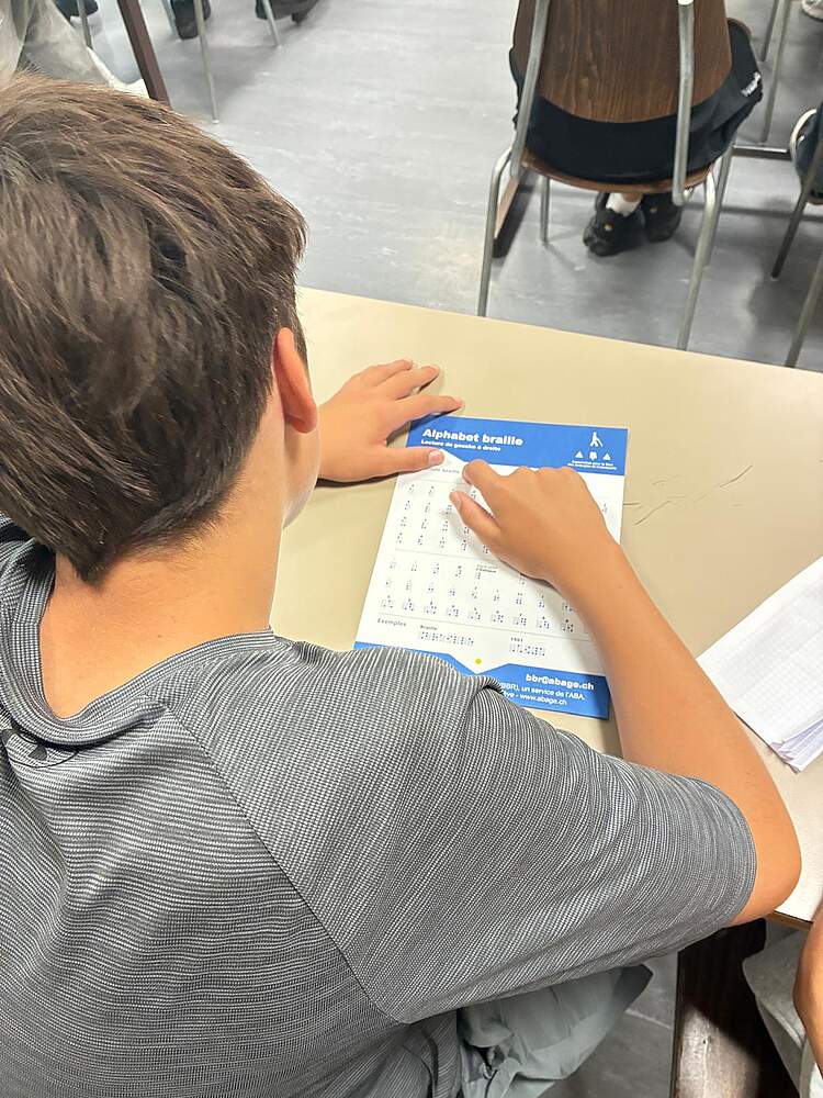 Atelier d'initiation au Braille avec l'ABA
