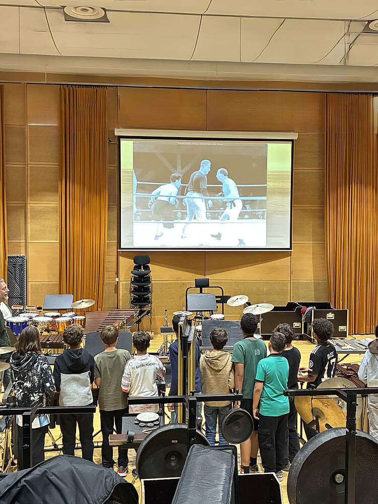 Atelier de sonorisation et percussions